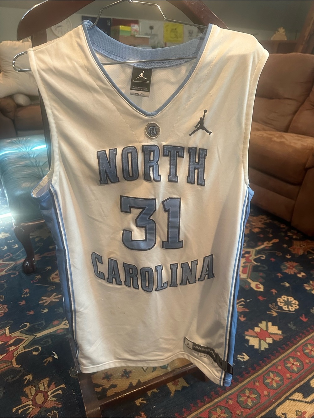 Unc jersey basketball